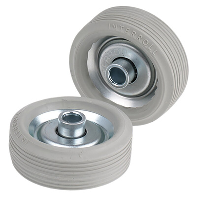 Interroll 200N Skate Wheel, 52mm Diameter, 8.2mm Bore Diameter