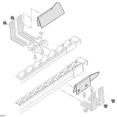 Bosch Rexroth Guide Rail Bracket