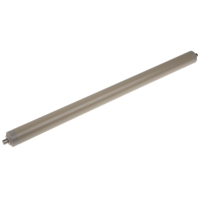 Interroll PVC Round Conveyor Roller Spring Loaded 20mm Dia. x 300mm L, 10N Load Capacity Stainless Steel, 6mm Spindle,
