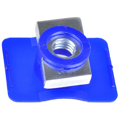 Unistrut Channel Nut, M6 x 41mm, Nut Base Dimensions 45 x 34mm, Zinc Plated Steel, 0.04g
