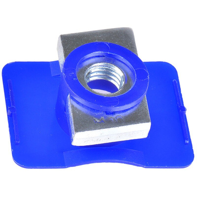 Unistrut Channel Nut, M12 x 41mm, Nut Base Dimensions 45 x 34mm, Zinc Plated Steel, 0.03g