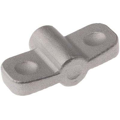 RS PRO Silver Wing Clamping Knob, M6, Threaded Hole