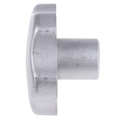 RS PRO Silver Multiple Lobes Clamping Knob, M10, Threaded Hole