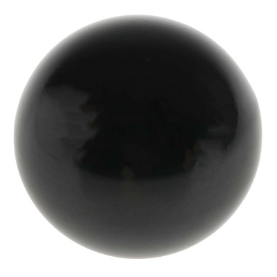 RS PRO Black Ball Clamping Knob, M8, Threaded Hole