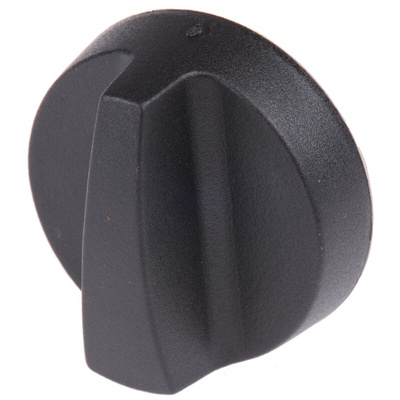 RS PRO Black 1-Arm Clamping Knob, Unthreaded Hole