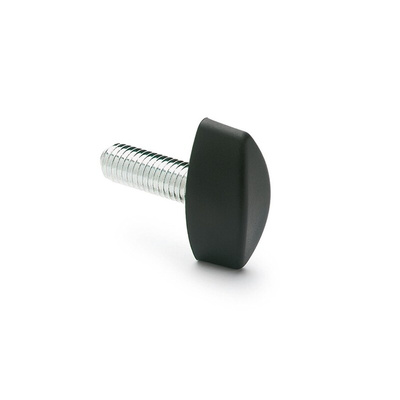 Elesa 8373 Black Glass Fibre Reinforced Polyamide Wing Knob, M8 x 40, Threaded Stud