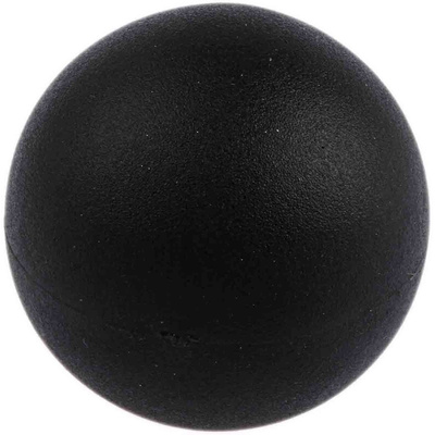 RS PRO Black Ball Clamping Knob, M10, Threaded Hole