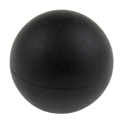 RS PRO Black Ball Clamping Knob, M12, Threaded Hole
