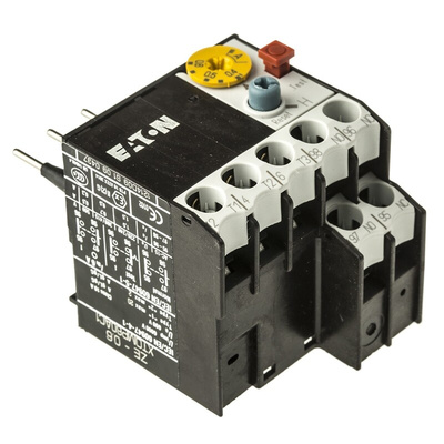Eaton ZE Overload Relay 1NO + 1NC, 0.4 → 0.6 A F.L.C, 600 mA Contact Rating, 6 W, 600 Vac
