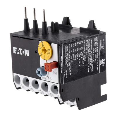 Eaton ZE Overload Relay 1NO + 1NC, 1 → 1.6 A F.L.C, 1.6 A Contact Rating, 6 W, 600 Vac