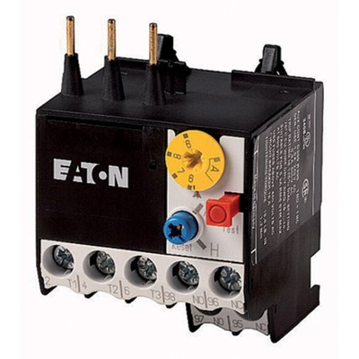 Eaton ZE Overload Relay 1NO + 1NC, 1.6 → 2.4 A F.L.C, 2.4 A Contact Rating, 6 W, 600 V ac