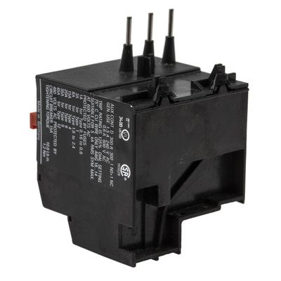 Eaton ZE Overload Relay 1NO + 1NC, 2.4 → 4 A F.L.C, 4 A Contact Rating, 6 W, 600 V ac