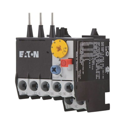 Eaton ZE Overload Relay 1NO + 1NC, 6 → 9 A F.L.C, 9 A Contact Rating, 6 W, 600 V ac, SP