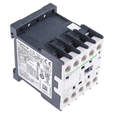 Schneider Electric LR2K Thermal Overload Relay 1NO + 1NC, 5.5 → 8 A F.L.C, 8 A Contact Rating, 100 W, 250 V dc,
