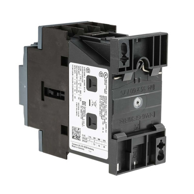 Siemens 3RT2 Control Relay 3NO, 22 A F.L.C, 40 A Contact Rating, 230 Vac, 3P, SIRIUS