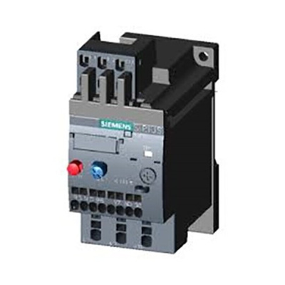 Siemens 3RU2 Overload Relay 1NO + 1NC, 2 A F.L.C, 3 A Contact Rating, 3P, SIRIUS Innovation