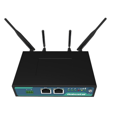 Robustel Modem Router, Cellular, Ethernet, WLAN Connection, 1 (WAN), 2 (LAN) or 1 (LAN) ports 21.6/5.76 (HSPA+) Mbit/s,