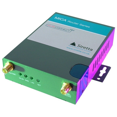 Siretta Modem Router, LAN, SIM Connection, 1 x SIM, 2 x LAN ports 150Mbit/s - UMTS Modem Type