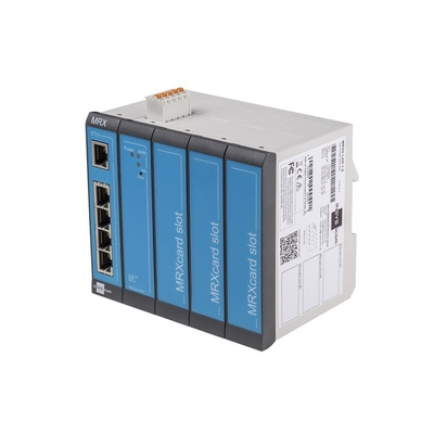 Insys Microelectronics Industrial Router, 5 ports - RJ45 Connections, 10/100Mbit/s Transmission Speed DIN Rail