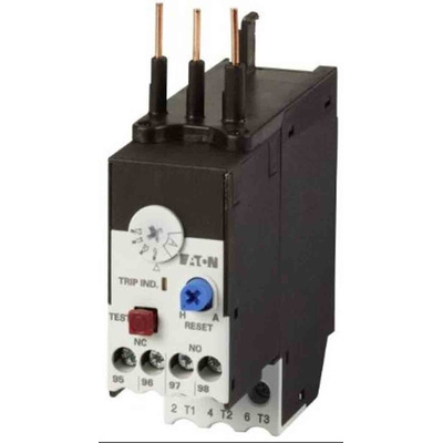 Eaton Overload Relay 1NO + 1NC, 1.6 → 2.4 A F.L.C, 2.4 A Contact Rating, 1 kW, 690 Vac, SP