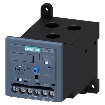 Siemens Overload Relay, 50 A F.L.C, 4 A Contact Rating, 690 Vac, 3, SIRIUS