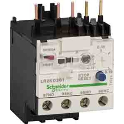 Schneider Electric Thermal Overload Relay, 38 A F.L.C, 3 A Contact Rating, 24 Vac, TeSys