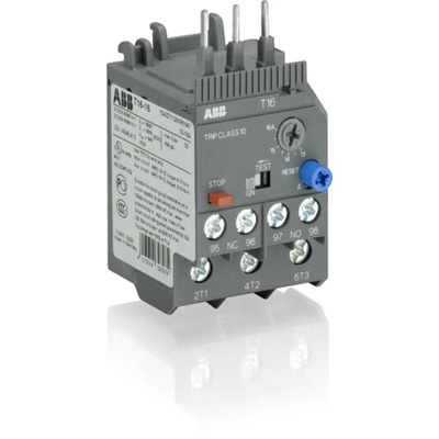 ABB Thermal Overload Relay 1NC/1NO, 10 → 13 A F.L.C, 13 A Contact Rating, 600 V dc, 3P, Thermal Overload Relays