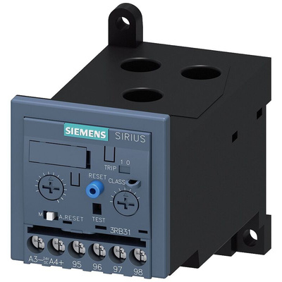 Siemens Contactor Relay 1NC/1NO, 0.25 A F.L.C, 3 A Contact Rating, 0.12 kW, 3P, SIRIUS 3RU