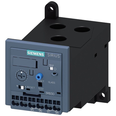 Siemens Contactor Relay 1NC/1NO, 50 A F.L.C, 3 A Contact Rating, 45 kW, 3P, SIRIUS 3RU
