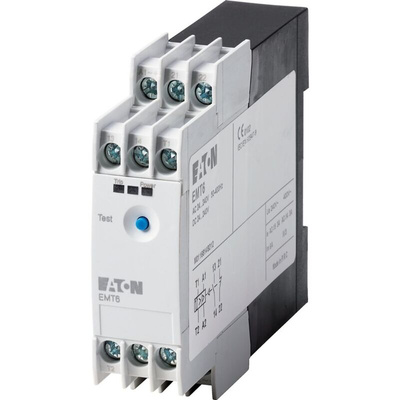 Eaton Overload Relay 1NO + 1NC, 3 A Contact Rating, 2 W, 24 → 240 Vac/dc, SP, EMT