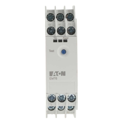 Eaton Overload Relay 1NO + 1NC, 3 A Contact Rating, 2 W, 24 → 240 Vac/dc, SP, EMT