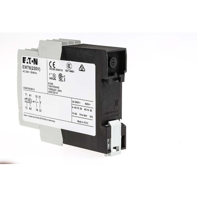 Eaton Overload Relay 1NO + 1NC, 3 A Contact Rating, 2 W, 230 Vac, EMT