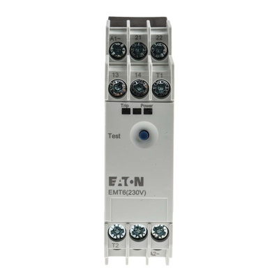 Eaton Overload Relay 1NO + 1NC, 3 A Contact Rating, 2 W, 230 Vac, EMT