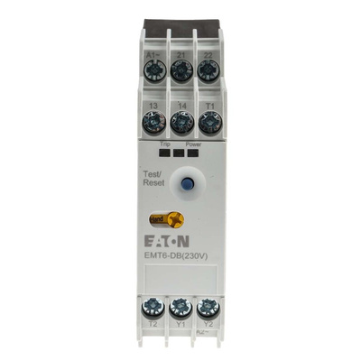 Eaton Overload Relay 1NO + 1NC, 3 A Contact Rating, 2 W, 230 Vac, EMT