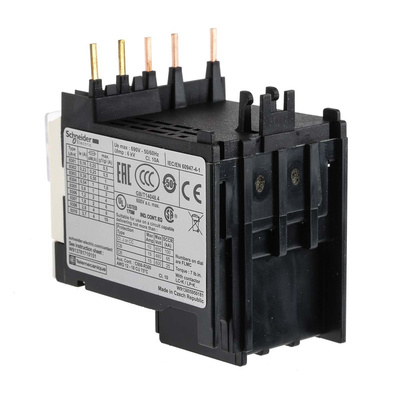 Schneider Electric LR2K Thermal Overload Relay 1NO + 1NC, 0.16 → 0.23 A F.L.C, 230 mA Contact Rating, 100 W, 250