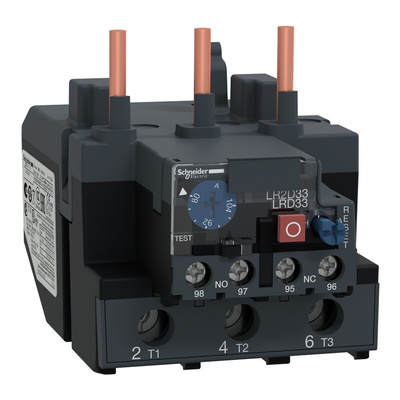 Schneider Electric LRD Thermal Overload Relay 1NO + 1NC, 80 → 104 A F.L.C, 104 A Contact Rating, 3P, TeSys