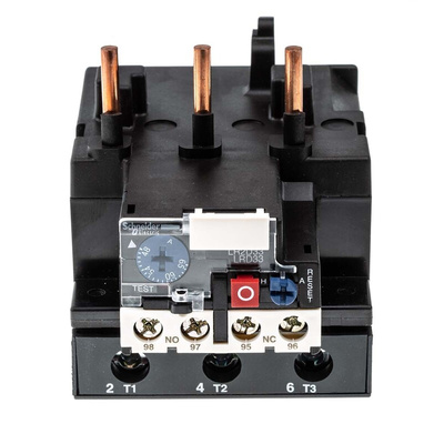Schneider Electric LRD Thermal Overload Relay 1NO + 1NC, 48 → 65 A F.L.C, 65 A Contact Rating, 3P, TeSys