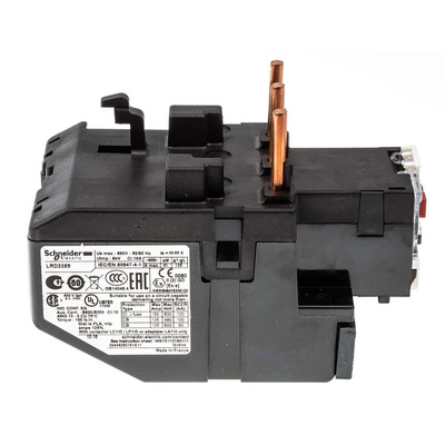 Schneider Electric LRD Thermal Overload Relay 1NO + 1NC, 48 → 65 A F.L.C, 65 A Contact Rating, 3P, TeSys