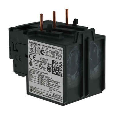 Schneider Electric LRD Thermal Overload Relay 1NO + 1NC, 9 → 13 A F.L.C, 13 A Contact Rating, 6 kV, 3P, TeSys