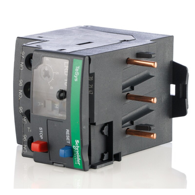 Schneider Electric LRD Overload Relay 1NO + 1NC, 4 → 6 A F.L.C, 6 A Contact Rating, 3P, TeSys