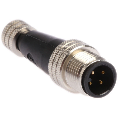 Brad 4 Pole M8 Socket to 4 Pole M12 Plug Adapter