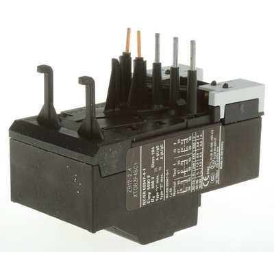 Eaton Overload Relay 1NO + 1NC, 1.6 → 2.4 A F.L.C, 2.4 A Contact Rating, 6 W, 500 Vac, Moeller