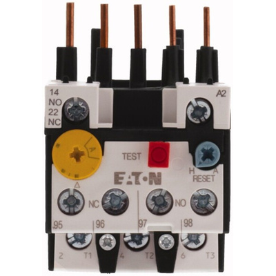 Eaton Overload Relay 1NO + 1NC, 4 → 6 A F.L.C, 6 A Contact Rating, 6 W, 500 Vac