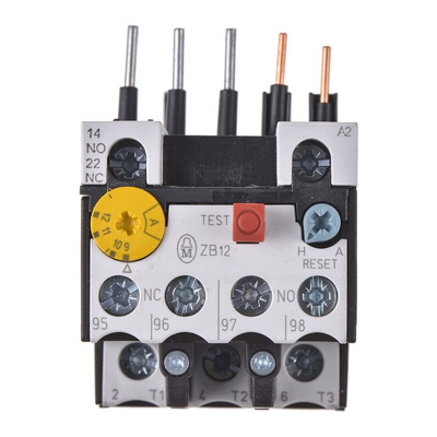 Eaton Overload Relay 1NO + 1NC, 9 → 12 A F.L.C, 12 A Contact Rating, 6 W, 500 Vac