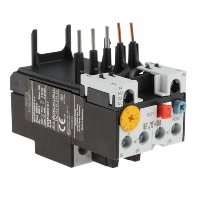 Eaton Overload Relay 1NO + 1NC, 6 → 10 A F.L.C, 10 A Contact Rating, 6 W, 500 Vac