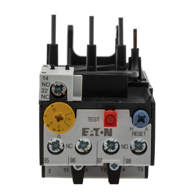 Eaton Overload Relay 1NO + 1NC, 6 → 10 A F.L.C, 10 A Contact Rating, 6 W, 500 Vac