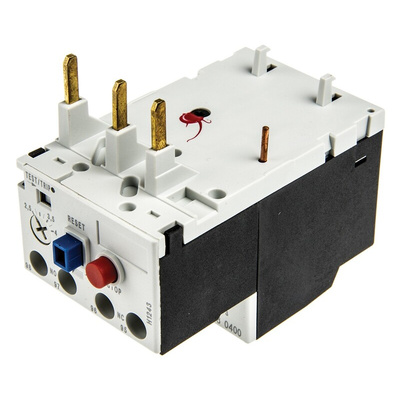 Lovato RF38 Thermal Overload Relay, 2.5 → 4 A F.L.C, 4 A Contact Rating, 3P