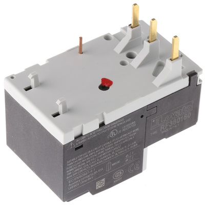 Lovato RF38 Thermal Overload Relay, 1 → 1.6 A F.L.C, 1.6 A Contact Rating, 3P