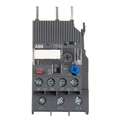 ABB TF42 Thermal Overload Relay 1NO + 1NC, 20 → 24 A F.L.C, 24 A Contact Rating, 2.6 W, 3P, AF Range