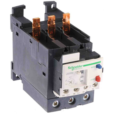 Schneider Electric LRD Thermal Overload Relay 1NO + 1NC, 37 → 50 A F.L.C, 50 A Contact Rating, TeSys